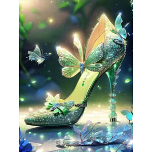 Fantasy High Heels-Full Round Diamond Painting-30x40cm