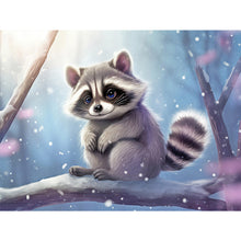 Load image into Gallery viewer, Snow Animal Squirrel-Full Round Diamond Painting-40x30cm
