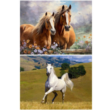 Load image into Gallery viewer, Horse-Full Round Diamond Painting-40x30cm
