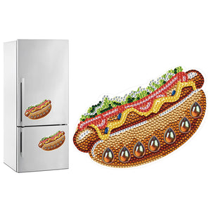 Fast Food-DIY Magnets Refrigerator