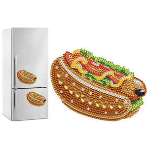 Fast Food-DIY Magnets Refrigerator