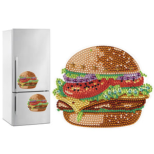 Fast Food-DIY Magnets Refrigerator