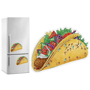 Fast Food-DIY Magnets Refrigerator