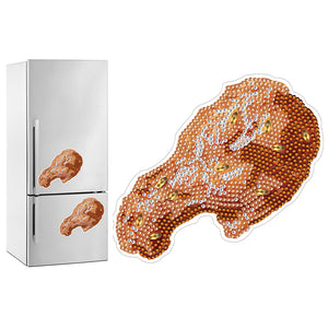Fast Food-DIY Magnets Refrigerator