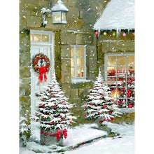 Load image into Gallery viewer, Christmas-Full Round Diamond Painting-30x40cm
