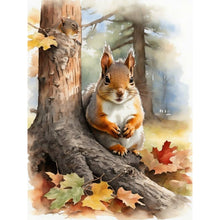 Load image into Gallery viewer, Forest Animals-Full Round Diamond Painting-30x40cm
