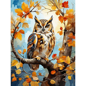 Forest Animals-Full Round Diamond Painting-30x40cm