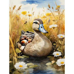 Forest Animals-Full Round Diamond Painting-30x40cm