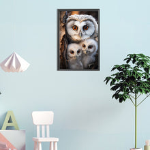 Load image into Gallery viewer, Owl-Full Round Diamond Painting-30x45cm
