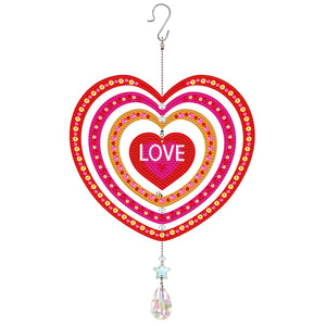 Hummingbird Christmas-Suncatcher Diamond Pendant