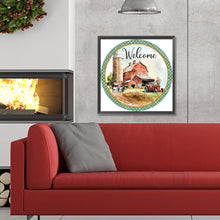 Load image into Gallery viewer, Farm Country-Full Round Diamond Painting-30x30cm
