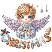Load image into Gallery viewer, Christmas Angel-Partial Special Diamond Painting-30x30cm
