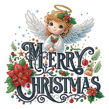 Load image into Gallery viewer, Christmas Angel-Partial Special Diamond Painting-30x30cm
