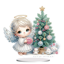 Load image into Gallery viewer, Angel-Single Side Drill-Wooden Diamond Desktop Ornament
