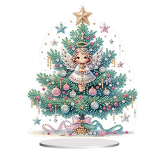 Load image into Gallery viewer, Angel-Single Side Drill-Wooden Diamond Desktop Ornament
