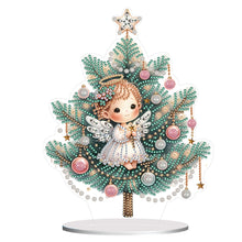 Load image into Gallery viewer, Angel-Single Side Drill-Wooden Diamond Desktop Ornament
