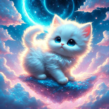 Load image into Gallery viewer, Cat-Full Round Diamond Painting-30x30cm

