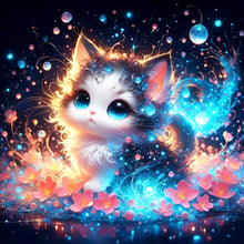 Load image into Gallery viewer, Cat-Full Round Diamond Painting-30x30cm
