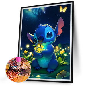 Stitch-Full Round Diamond Painting-30x40cm