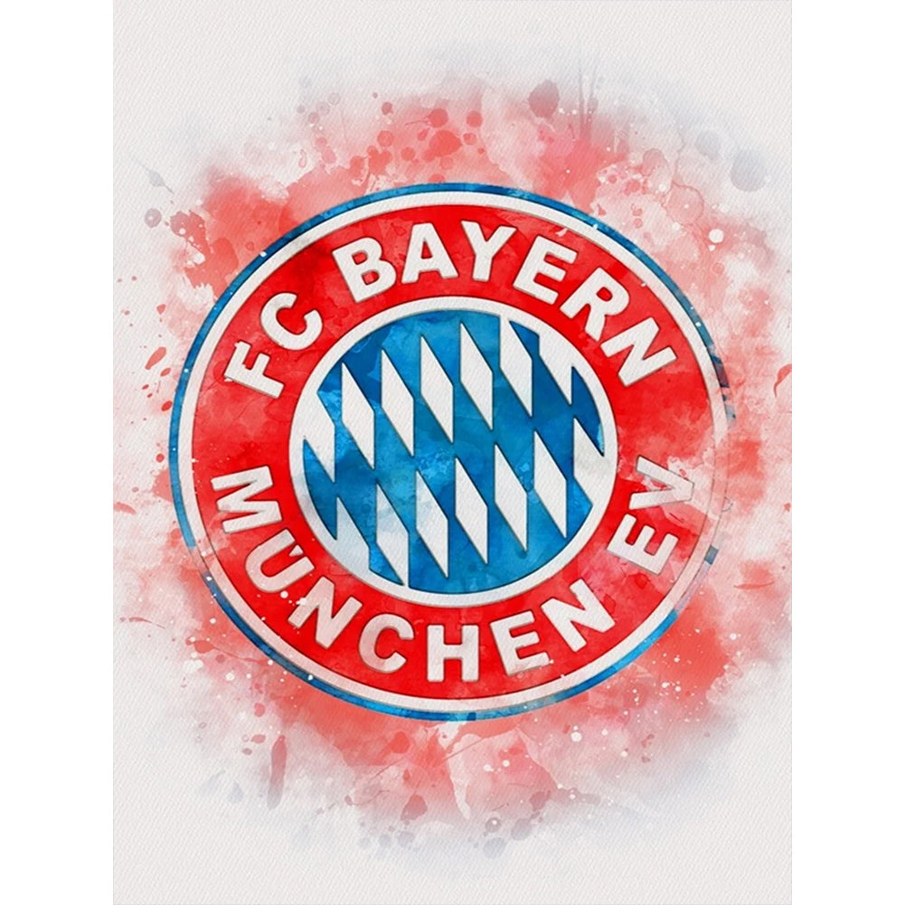 Football Club-Full Round Diamond Painting-30x40cm
