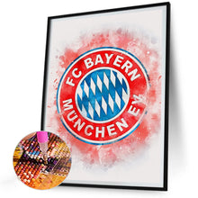 Load image into Gallery viewer, Football Club-Full Round Diamond Painting-30x40cm
