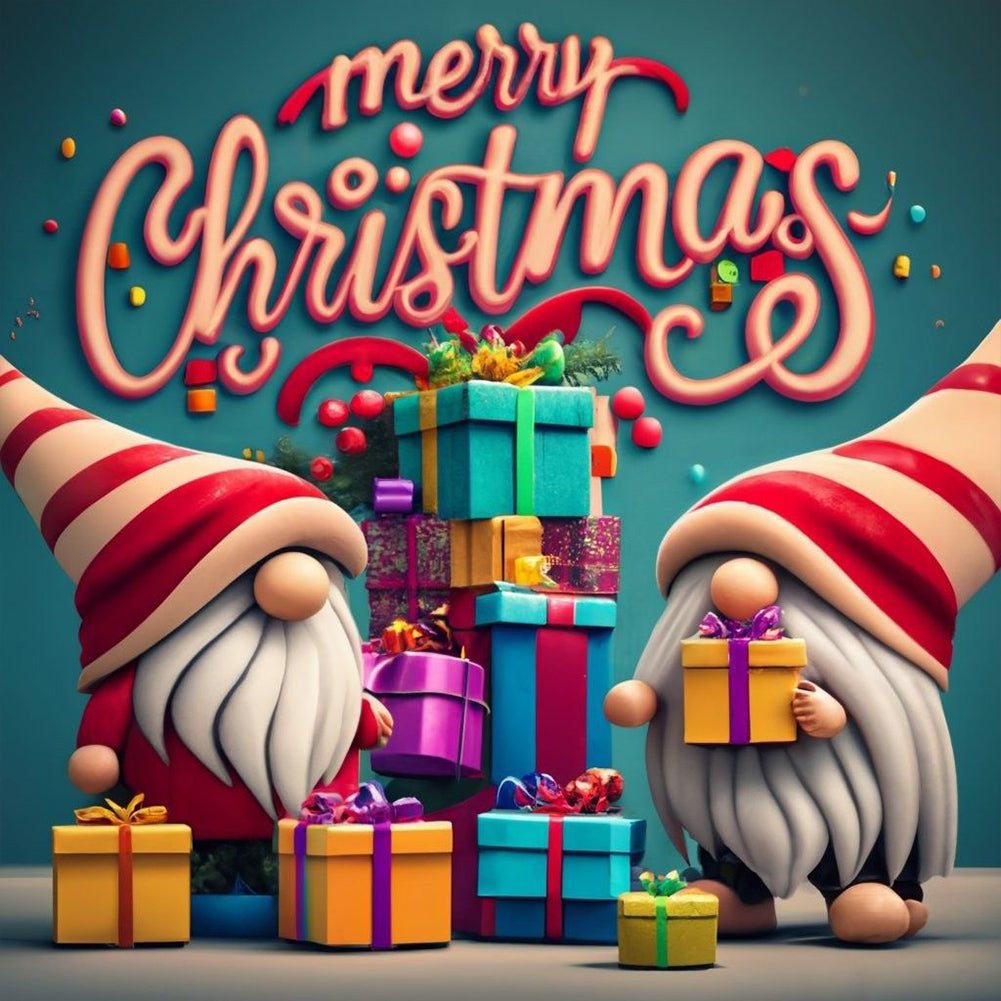 Colorful Love Flowers-Full Round Diamond Painting-30x30cm