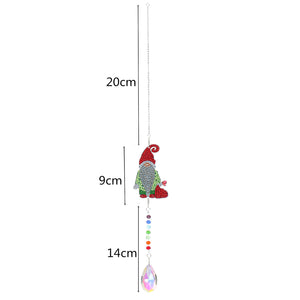 DIY Diamond Painting Christmas Decoration Crystal Pendant