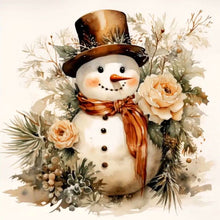 Load image into Gallery viewer, Christmas Gnome-Full Round Diamond Painting-30x30cm
