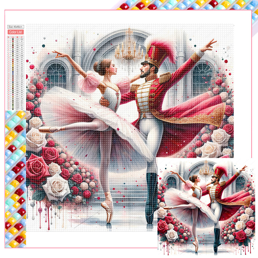 Nutcracker Princess-Full Square Diamond Painting-45x45cm