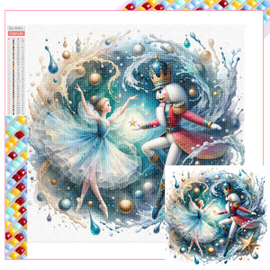 Nutcracker Princess-Full Square Diamond Painting-45x45cm