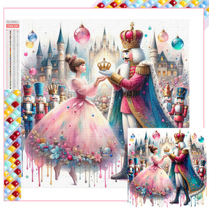 Nutcracker Princess-Full Square Diamond Painting-45x45cm