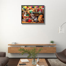 Load image into Gallery viewer, Cat-Full Square Diamond Painting-50x40cm
