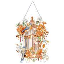 Load image into Gallery viewer, Birdcage-Acrylic Single Side Diamond Pendant
