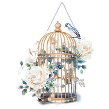 Load image into Gallery viewer, Birdcage-Acrylic Single Side Diamond Pendant
