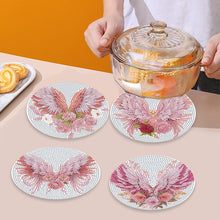 Load image into Gallery viewer, 4Pcs/Set Acrylic Diamond Painted Placemats Tableware Mat
