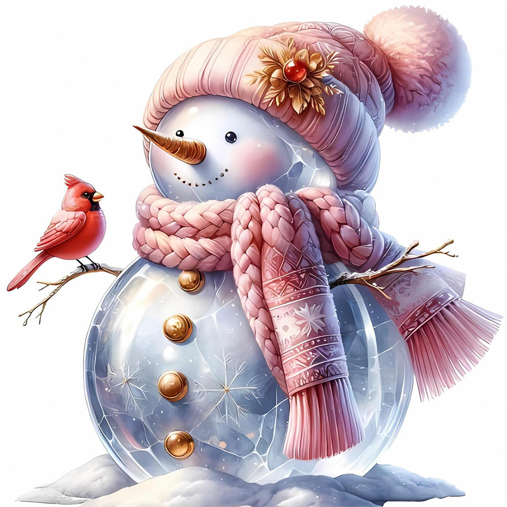 Christmas-Full Round Diamond Painting-30x30cm