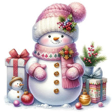 Load image into Gallery viewer, Christmas-Full Round Diamond Painting-30x30cm
