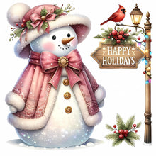 Load image into Gallery viewer, Christmas-Full Round Diamond Painting-30x30cm
