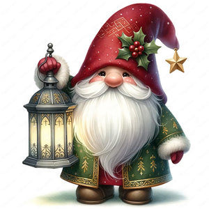 Gnome-Full Round Diamond Painting-30x30cm