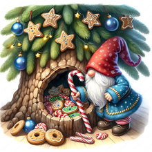 Load image into Gallery viewer, Gnome-Full Round Diamond Painting-30x30cm
