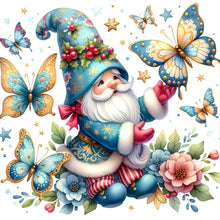 Load image into Gallery viewer, Gnome-Full Round Diamond Painting-30x30cm
