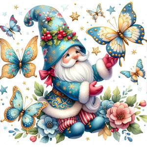 Gnome-Full Round Diamond Painting-30x30cm