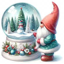 Load image into Gallery viewer, Gnome-Full Round Diamond Painting-30x30cm
