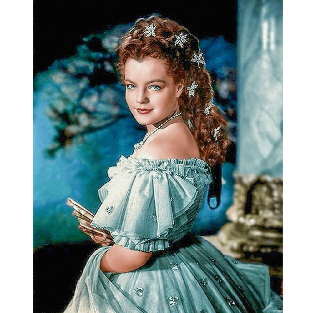 Princess Sissi-Full Round Diamond Painting-40x50cm