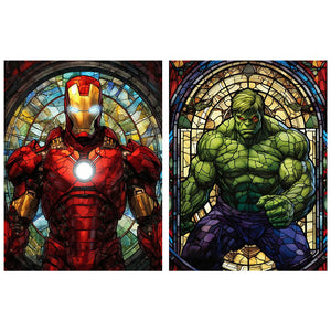 Super Hero-Full Round Diamond Painting-30x40cm