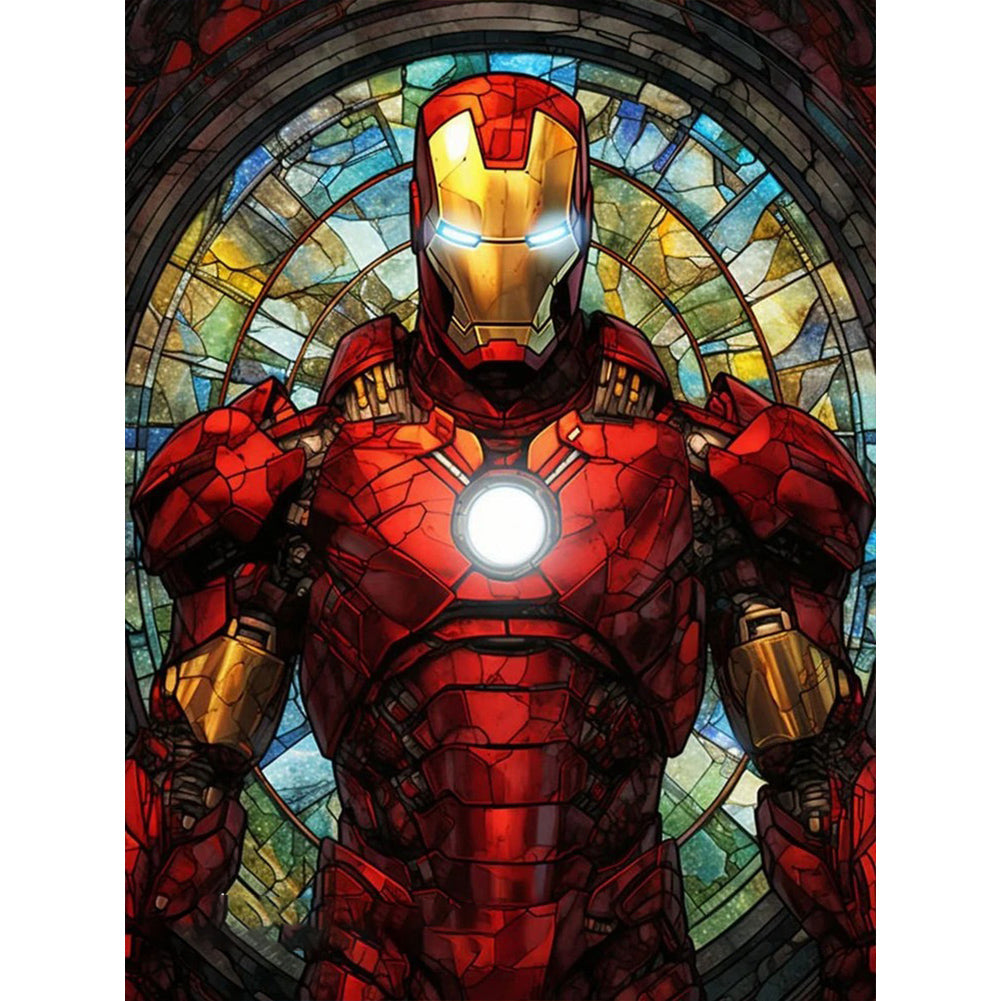 Super Hero-Full Round Diamond Painting-30x40cm
