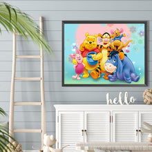 Load image into Gallery viewer, Bear-Full Round Diamond Painting-40x30cm
