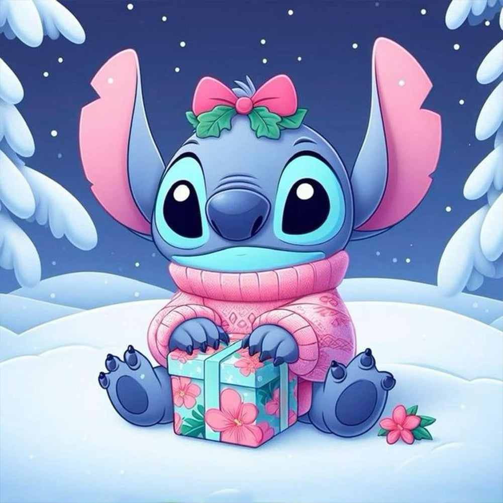 Stitch-Full Round Diamond Painting-30x30cm