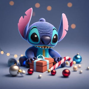 Stitch-Full Round Diamond Painting-30x30cm