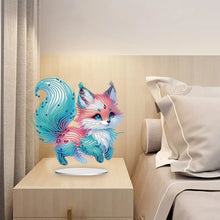 Load image into Gallery viewer, Fox-Single Side Drill-Acrylic Diamond Desktop Ornament
